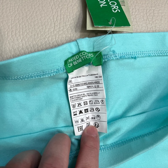 NWT - United Colors of Benetton Kids’ Leggings- Size 8-9Y, 11-12Y - Picture 4 of 5